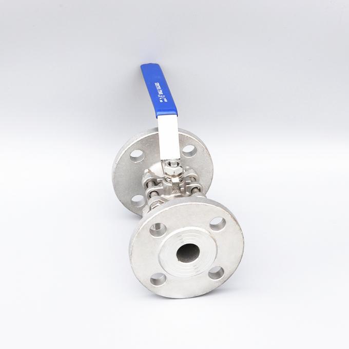 3′′ Stainless Steel Full-Port Handle 3PC Flange Ball Valve