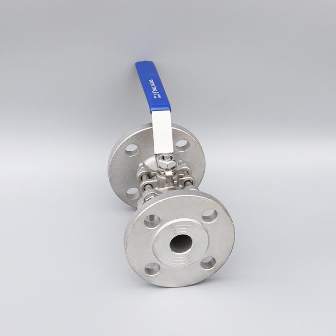 3′′ Stainless Steel Full-Port Handle 3PC Flange Ball Valve