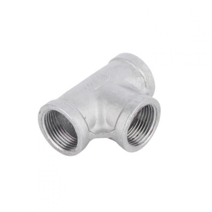 1/4′′ 3/8′′ Pipe Fittings Pipe Connections Stainless Steel Tee