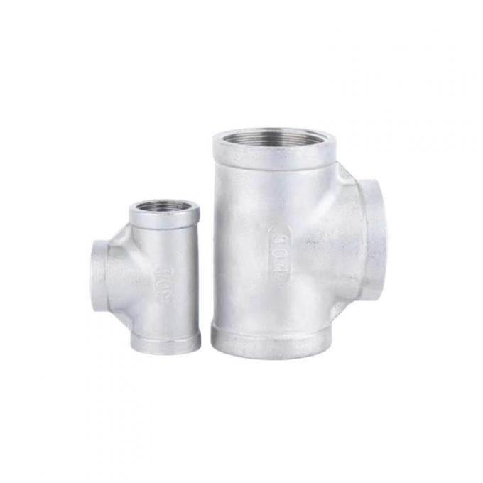1/4′′ 3/8′′ Pipe Fittings Pipe Connections Stainless Steel Tee